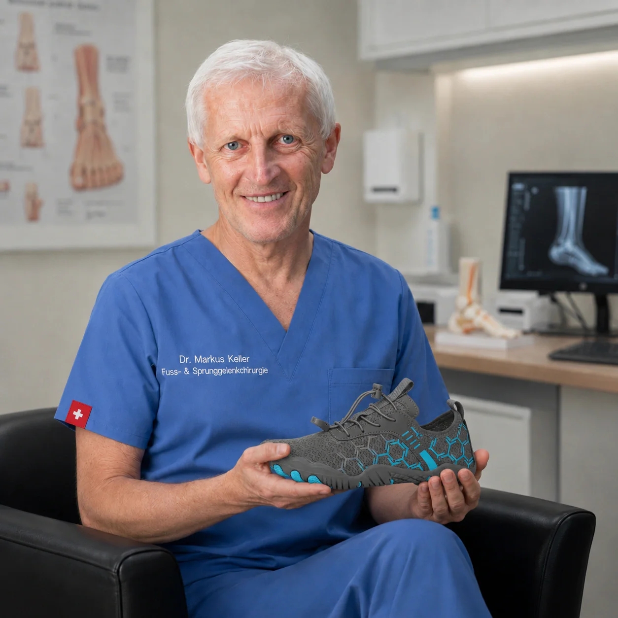 Clinically inspired Dr. Solberg shoe presentation